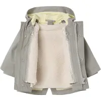 Vertbaudet 3-in-1 babyparka voor in het tussenseizoen met uitneembaar sherpa mouwloos vest