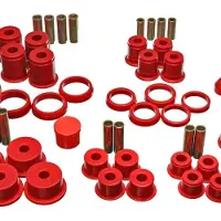 Energy Suspension 84-01 Jeep Cherokee/Wagoneer/Comanche Red Hyper-Flex Master Bushing Set