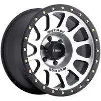 Method Wheels Method MR305 NV 18x9 0mm Offset 6x5.5 108mm CB Machined/Black Street Loc Wheel