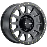 Method Wheels Method MR305 NV 20x10 -18mm Offset 8x6.5 130.81mm CB Matte Black Wheel