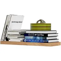 Akord Wandplank PS-3 60cm in Sonoma Eiken, Laminaat, Met ABS Rand, Zelfmontage, Enkelvoudige Plank