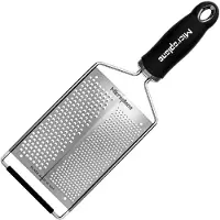Microplane Rasp Dual Grater 45022 dubbele rasp, grof en fijn, zwart
