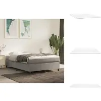 vidaXL Dekmatras - Dekmatrassen - Matras - Topmatras - Dekmatras 160x200x5 cm