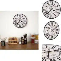 vidaXL Wandklok - Wandklokken - Analoge Klok - Analoge Klokken - Wandklok vintage stijl 30 cm Londen