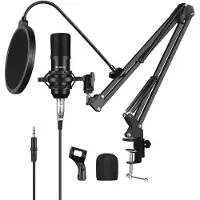 Puluz Pu612b Studio Professionele Microfoon