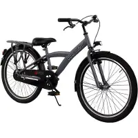2Cycle Allroad kinderfiets 24 inch (8 tot 10 jaar) voor jongens grijs