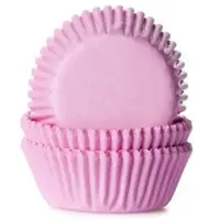 House of Marie - mini baking cups - licht roze