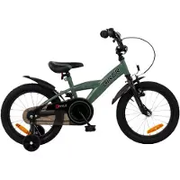 2Cycle Biker kinderfiets 16 inch (4 tot 6 jaar) voor jongens Groen