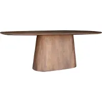 Giga Meubel Eettafel Stijn Walnoot Deens Ovaal 220cm