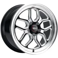 Weld Racing 17x10 Laguna Drag 5x112 ET40 BS7.1 Gloss BLK MIL DIA 78.1