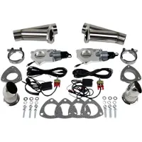 Granatelli Motor Sports Granatelli 3.0in Stainless Steel Electronic Dual Exhaust Cutout