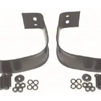 OMIX Rear Bumperettes Black 76-95 CJ & Wrangler YJ