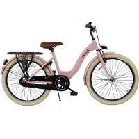 2Cycle City kinderfiets 24 inch (8 tot 10 jaar) voor meisjes roze