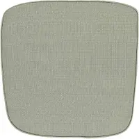Unique living wickerstoelkussen bliss outdoor tea green -46x47x4cm