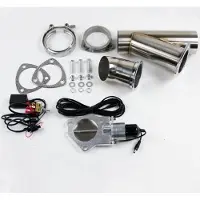 Granatelli Motor Sports Granatelli 3.0in Stainless Steel Electronic Exhaust Cutout