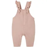 Vertbaudet Tuinbroek van keperstof met ruches voor baby's