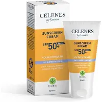 Celenes by Sweden Herbal Zonnebrandcrème SPF50+ - 50ml - Voor Droge & Gevoelige Huid