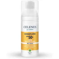 Celenes by Sweden Herbal Sun Dry Touch Zonnefluïde SPF50 - 50ml - Alle Huidtypes