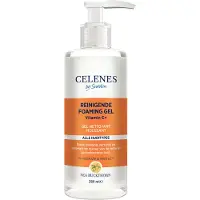 Celenes by Sweden Sea Buckthorn Reinigende Schuimgel - 250ml - Voor Vette/Gecombineerde Huid - met Vitamine C+