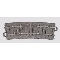 Märklin H0 C-rails (met ballastbed) 24215 Gebogen rails 6 stuk(s)