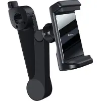 Baseus Energieopslag Achterbankhouder Draadloze Lader, Smartphonehouder, Zwart