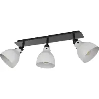 Eglo Grijze plafondlamp Matlock 3x E27 - design