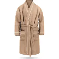 Normani Badjas kort beige