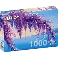 Enjoy Puzzle Wisteria by the Sea Puzzel (1000 stukjes)
