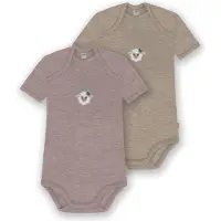 Normani Rompertje/body 'Tauranga' beige / gemengde kleuren / rosa