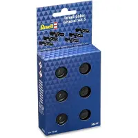 Revell Hobbyverf Enamel verf - 32217 Verfkleuren Basisset - Zwart - Glanzend en Matt - 6x14ml - Enamel Set Verf set