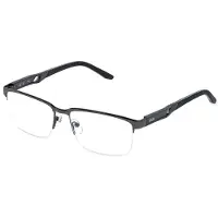 FILA Bril - - VFI997 - Zwart - Bakeliet &amp; metaal - 57/16/145
