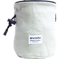 Evolv - Corduroy Chalk Bag - Pofzakje grijs/wit