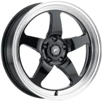 Forgestar D5 Drag 18x9.0 / 5x114.3 BP / ET35 / 6.4in BS Gloss Black Wheel