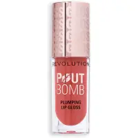 Revolution Pout Bomb Plumping Gloss Melba Warm Peach