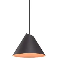 Wever & Ducre Shiek LED Hanglamp Shiek 1.0 | Black Matt|Copper