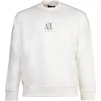 Armani Exchange Sweatshirt taupe / wit