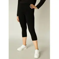 Base Level Curvy cropped basis legging Audrey zwart female | Maat: 44