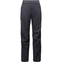 Black Diamond - Women's Fineline Stretch FZ Pants - Regenbroek XL, zwart