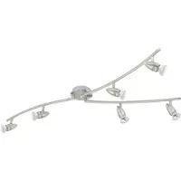 Eglo Opbouwspot Magnum-led - Grijs - 59,4cm - 6xgu10