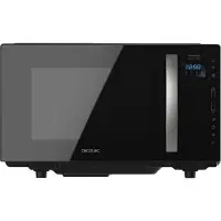 Cecotec GrandHeat 2300, vlakke plaat, aanraakscherm, solo-magnetron, 23 liter, 800 watt, ingebouwd display, bediening via aanraking