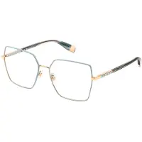 Furla Bril - - VFU875 - Metaal - Glanzend roségoud - Blauwe delen