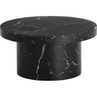 Wohnling Avento Marmer Zwart Salontafel Rond