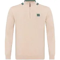 Jacey Quinn Trui beige gemêleerd / grijs