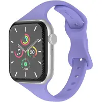 IMoshion Slim siliconen bandje voor de Apple Watch | 38/40/41/42 mm - Lila