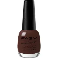 Faby nagellak Via Montenapoleone dames 15 ml vegan taupe/bruin