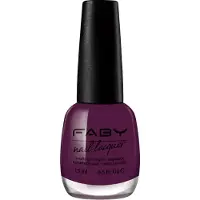 Faby nagellak Impavida dames 15 ml vegan paars
