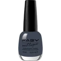 Faby nagellak The Fairest dames 15 ml vegan blauwgrijs