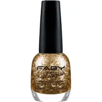 Faby nagellak Season's Greetings Shirley! 15 ml vegan goud