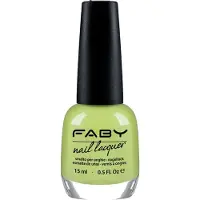 Faby nagellak Hop on my Scooter! dames 15 ml vegan citrusgroen