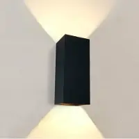 Artdelight Wandlamp Dante Xl Zwart